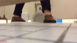 Toilet voyeur of university in Japan